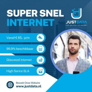 Justdata Glasvezel